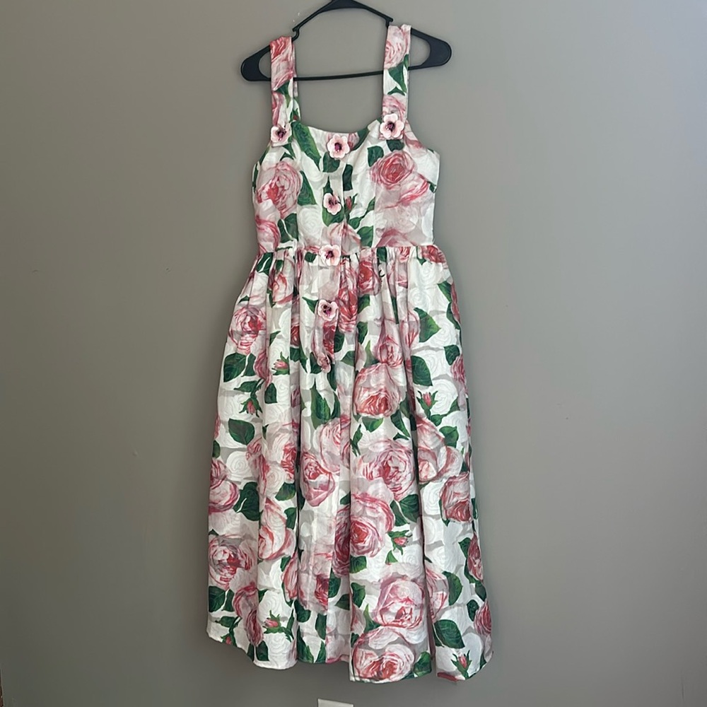 Vintage Floral Dress